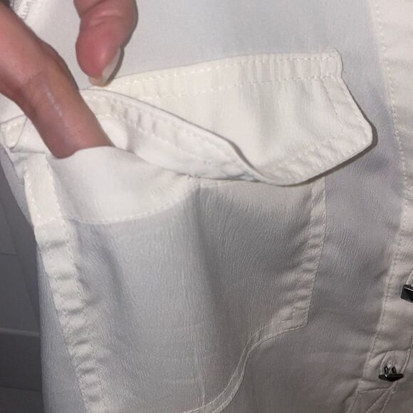 Rock & Republic flowy racerback tank “check back of tank” soft rayon” - Picture 4 of 7